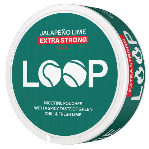 LOOP Jalapeno Lime Slim Extra Strong All White Snus