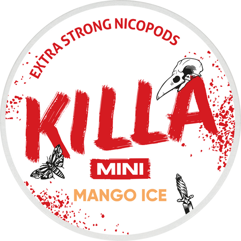 KILLA Mango Ice Mini Extra Strong All White Snus