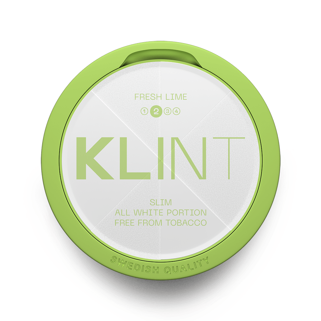 KLINT Fresh Lime #2 Slim All White Snus