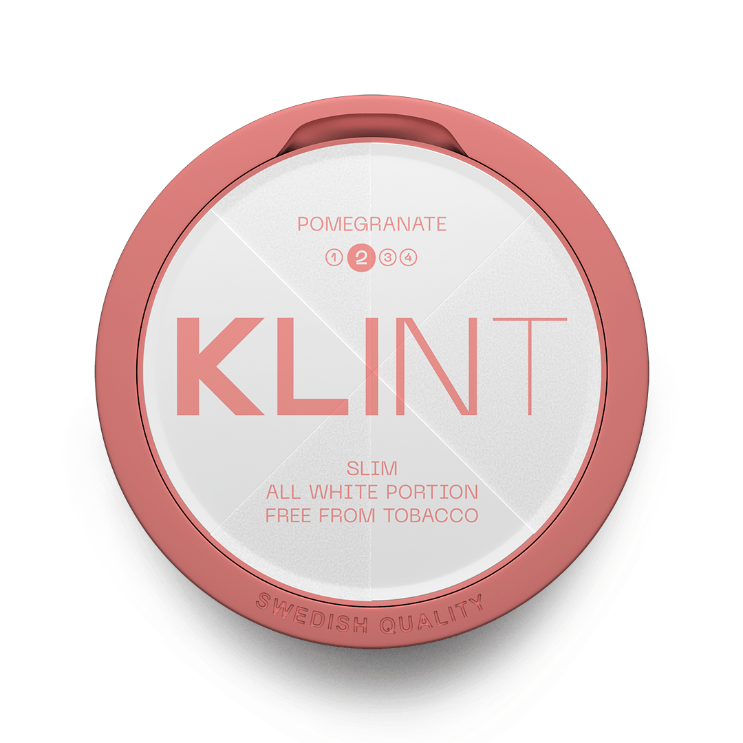 KLINT Pomegranate #2 Slim All White Snus