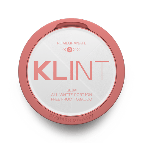 KLINT Pomegranate #2 Slim All White Snus