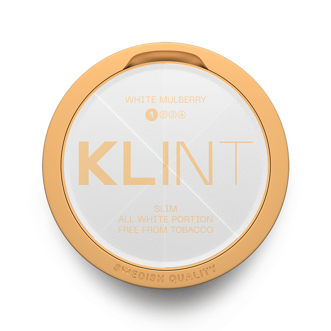 KLINT White Mulberry #1 Slim All White Snus