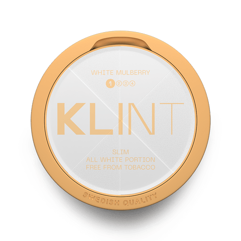 KLINT White Mulberry #1 Slim All White Snus