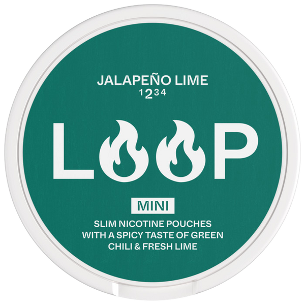 LOOP Jalapeno Lime Mini All White Snus