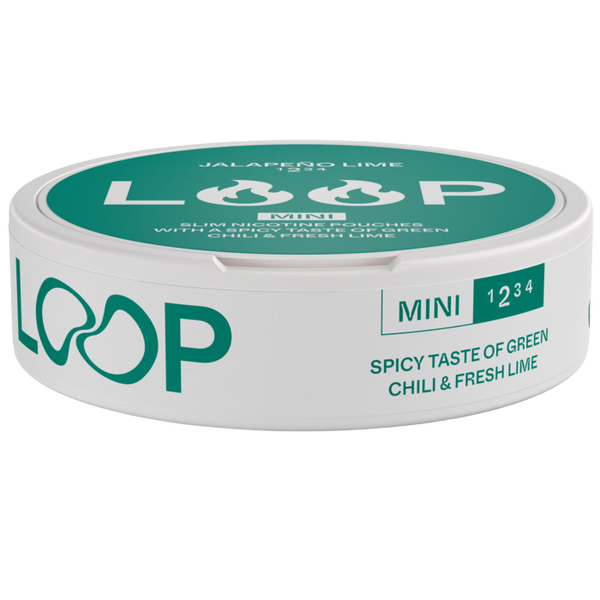 LOOP Jalapeno Lime Mini All White Snus