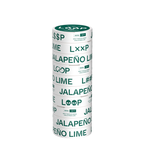 LOOP Jalapeno Lime Mini All White Snus