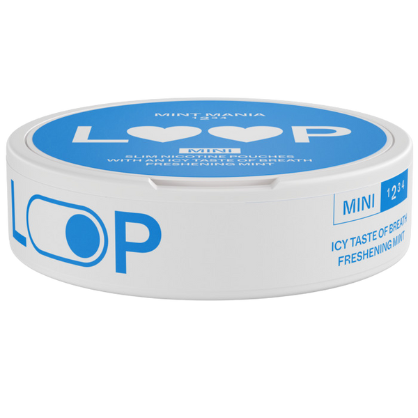 LOOP Mint Mania Mini All White Snus