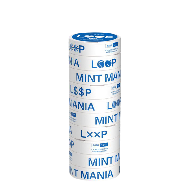 LOOP Mint Mania Mini All White Snus