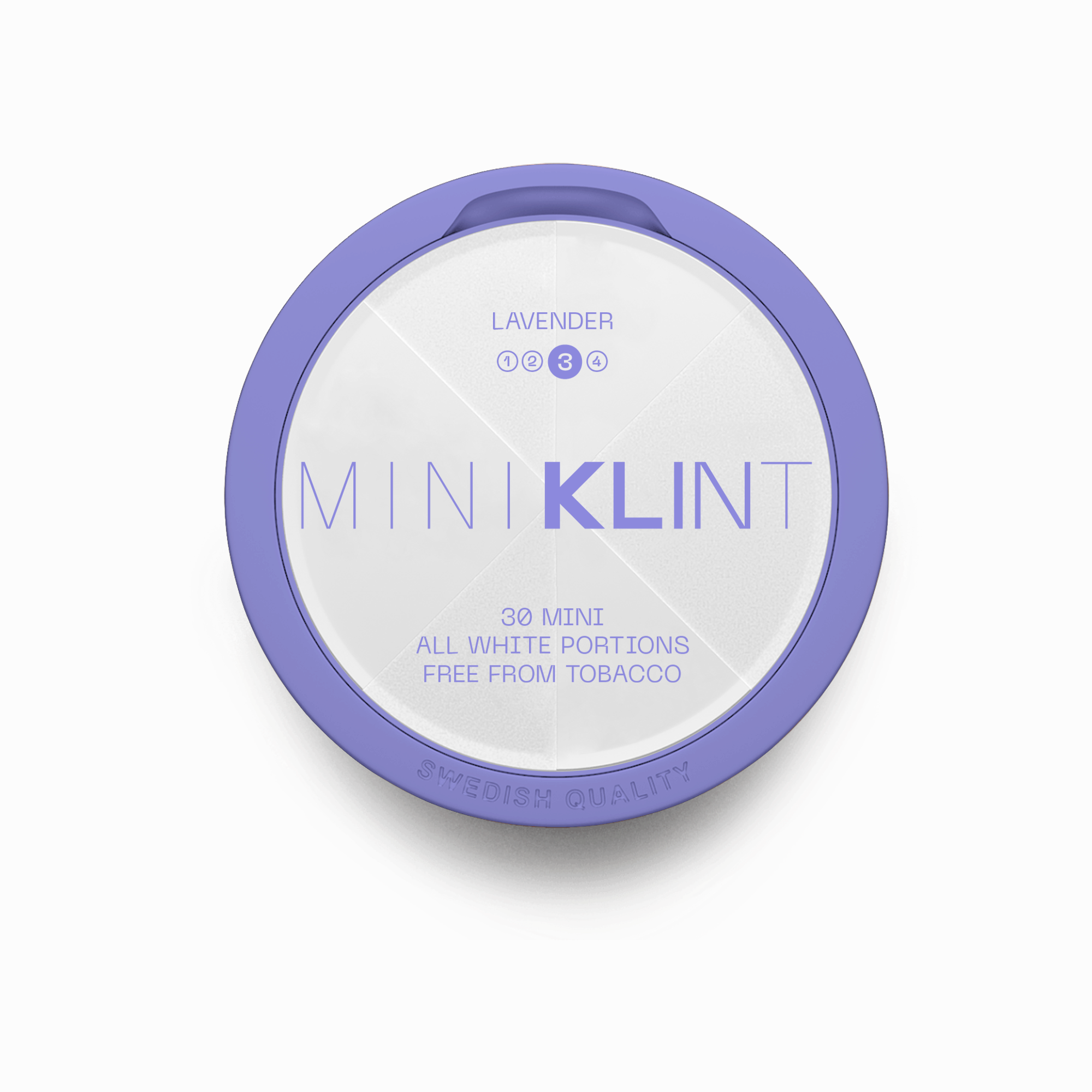 KLINT Mini Lavender All White Snus