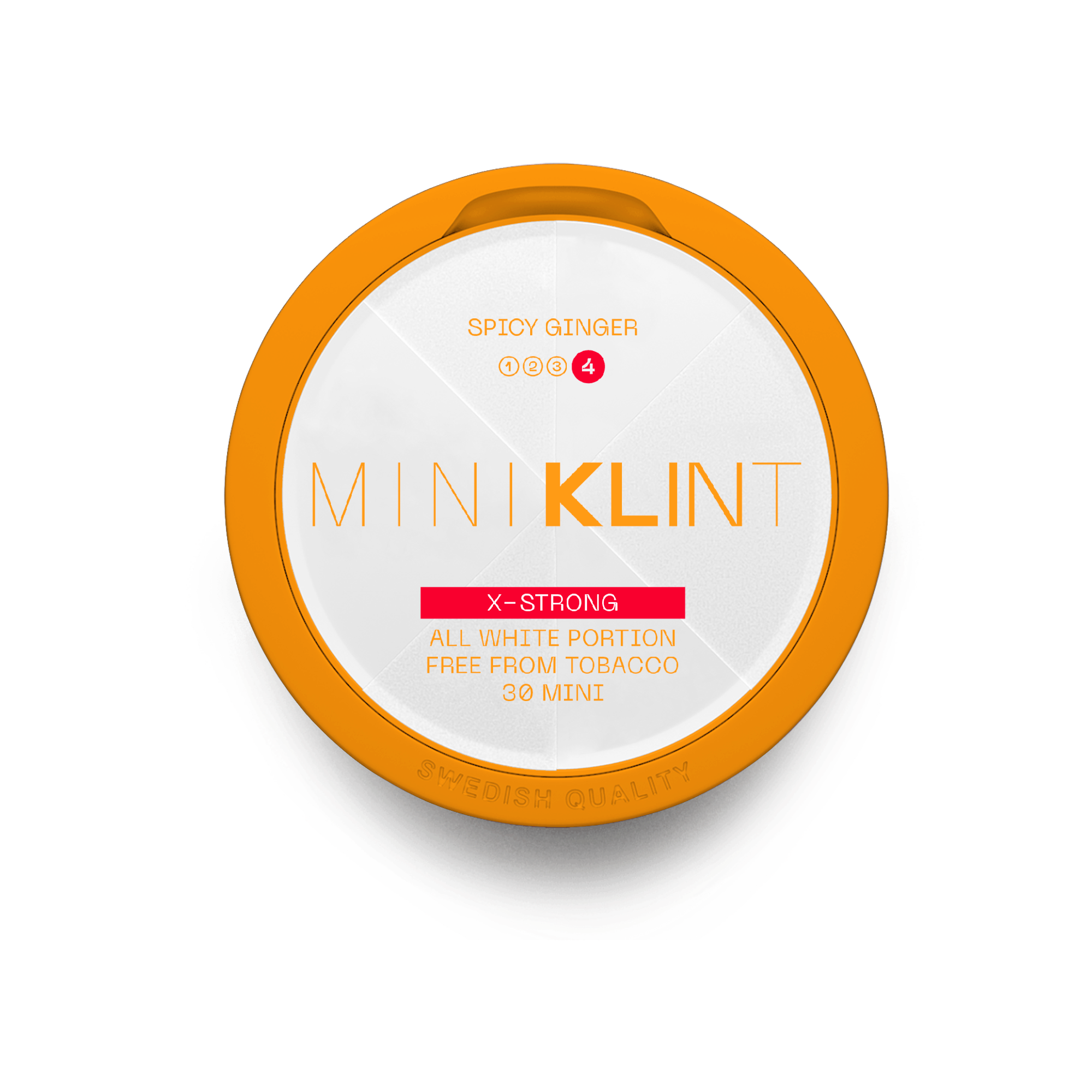 KLINT Mini Spicy Ginger X-Strong All White Snus