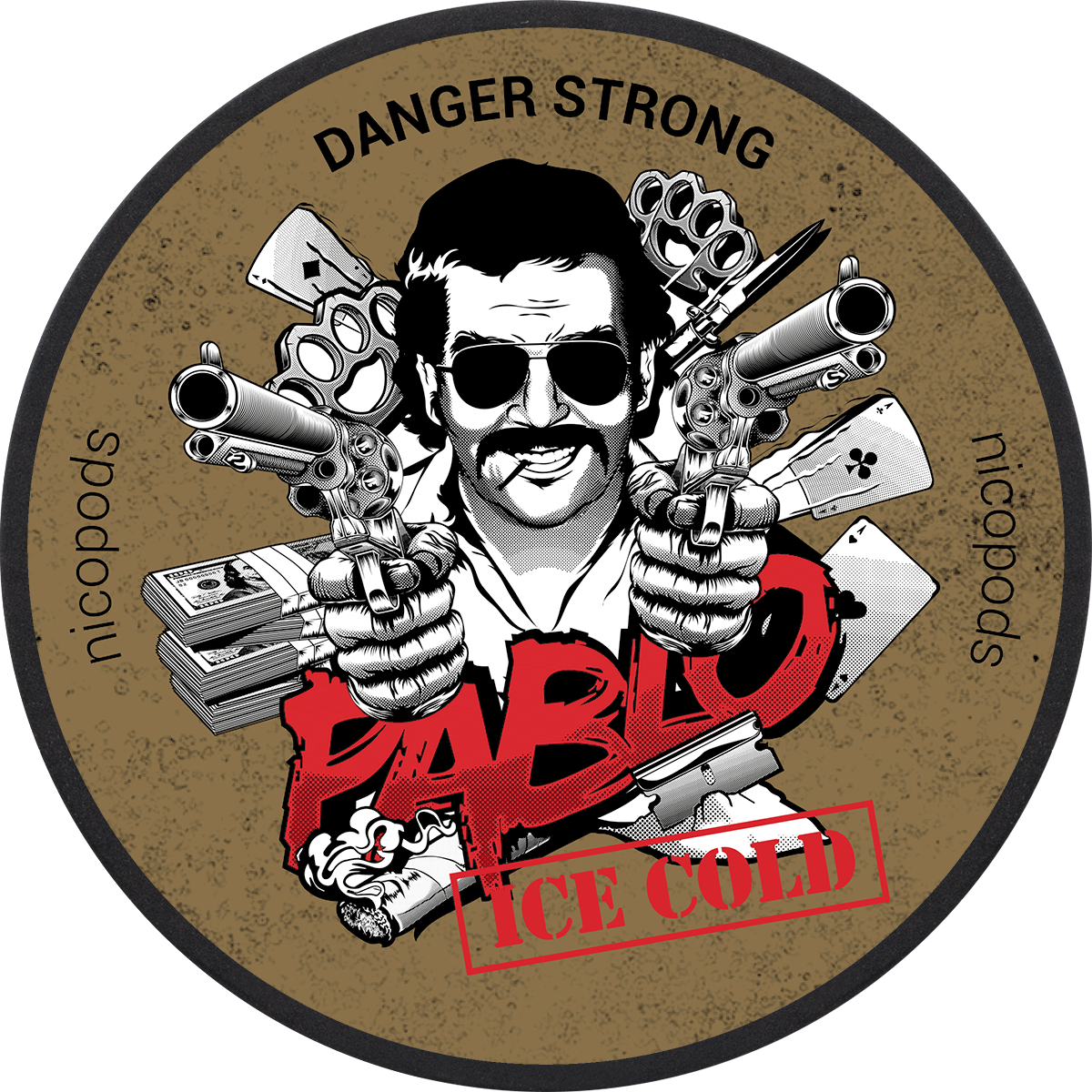 PABLO Ice Cold Slim Extra Strong All White Snus