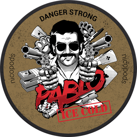 PABLO Ice Cold Slim Extra Strong All White Snus