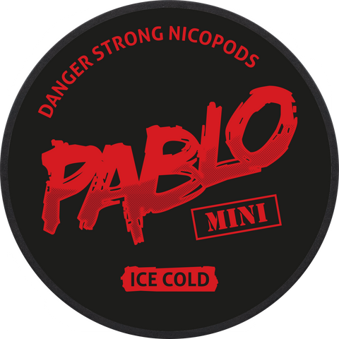 PABLO Ice Cold Mini Extra Strong All White Snus