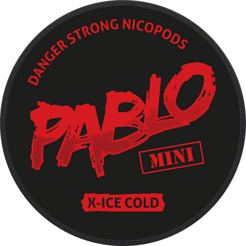 PABLO X-Ice Cold Mini Extra Strong All White Snus