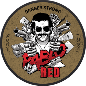 PABLO Red Slim Extra Strong All White Snus