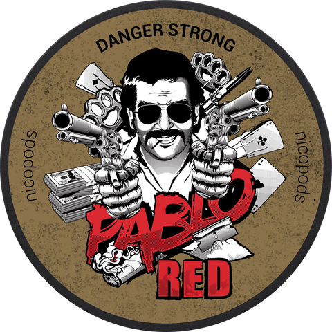 PABLO Red Slim Extra Strong All White Snus