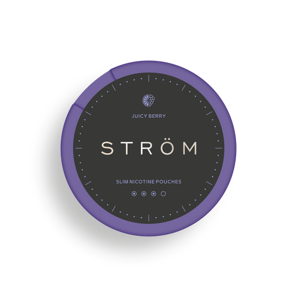 STRÖM Fruity Berry Slim All White Snus