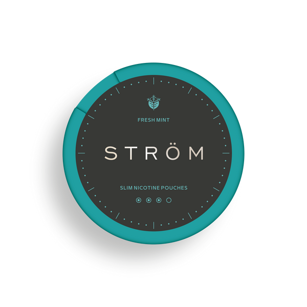 STRÖM Fresh Mint Slim All White Snus