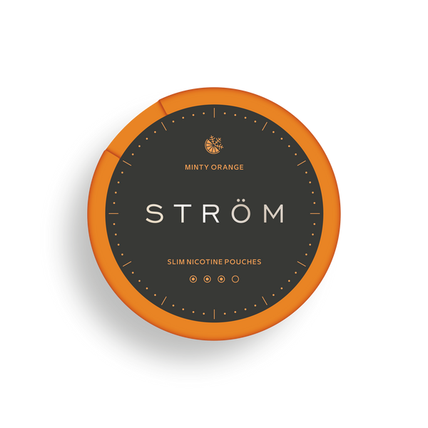 STRÖM Minty Orange Slim All White Snus