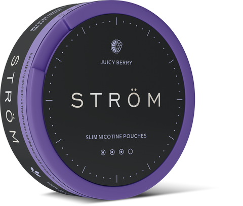 STRÖM Fruity Berry Slim All White Snus