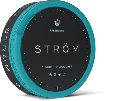 STRÖM Fresh Mint Slim All White Snus