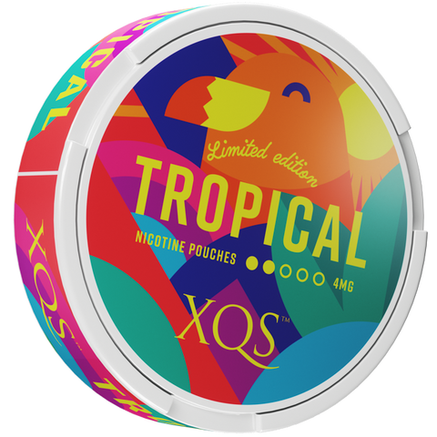 XQS Tropical Limited Light All White Snus