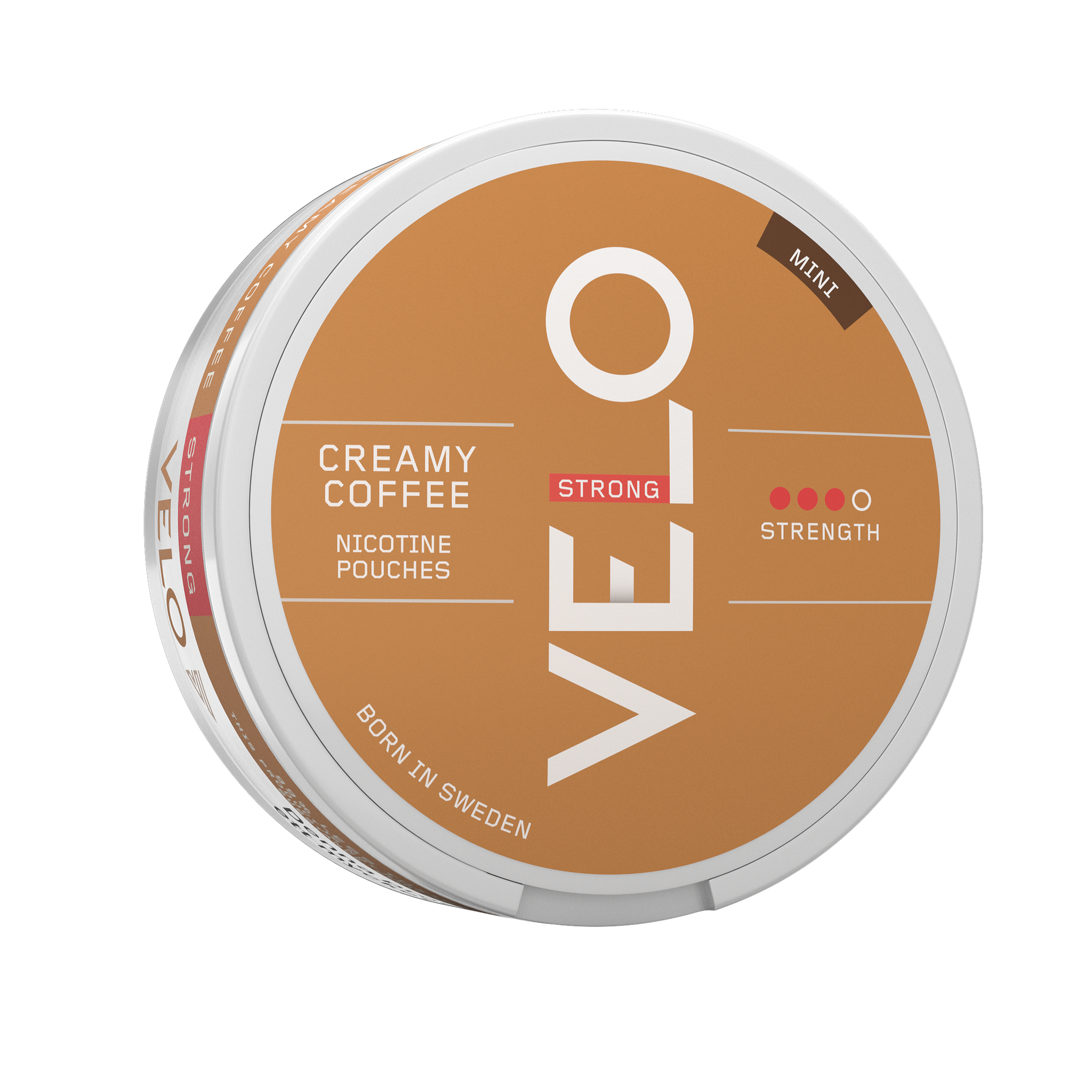 VELO Creamy Coffee Mini Strong All White Snus