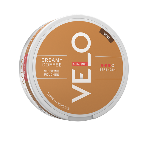 VELO Creamy Coffee Mini Strong All White Snus