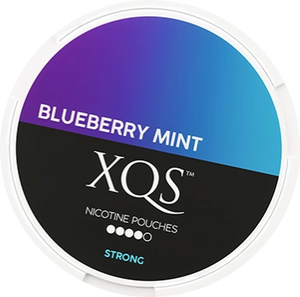 XQS Blueberry Mint Strong All White Snus