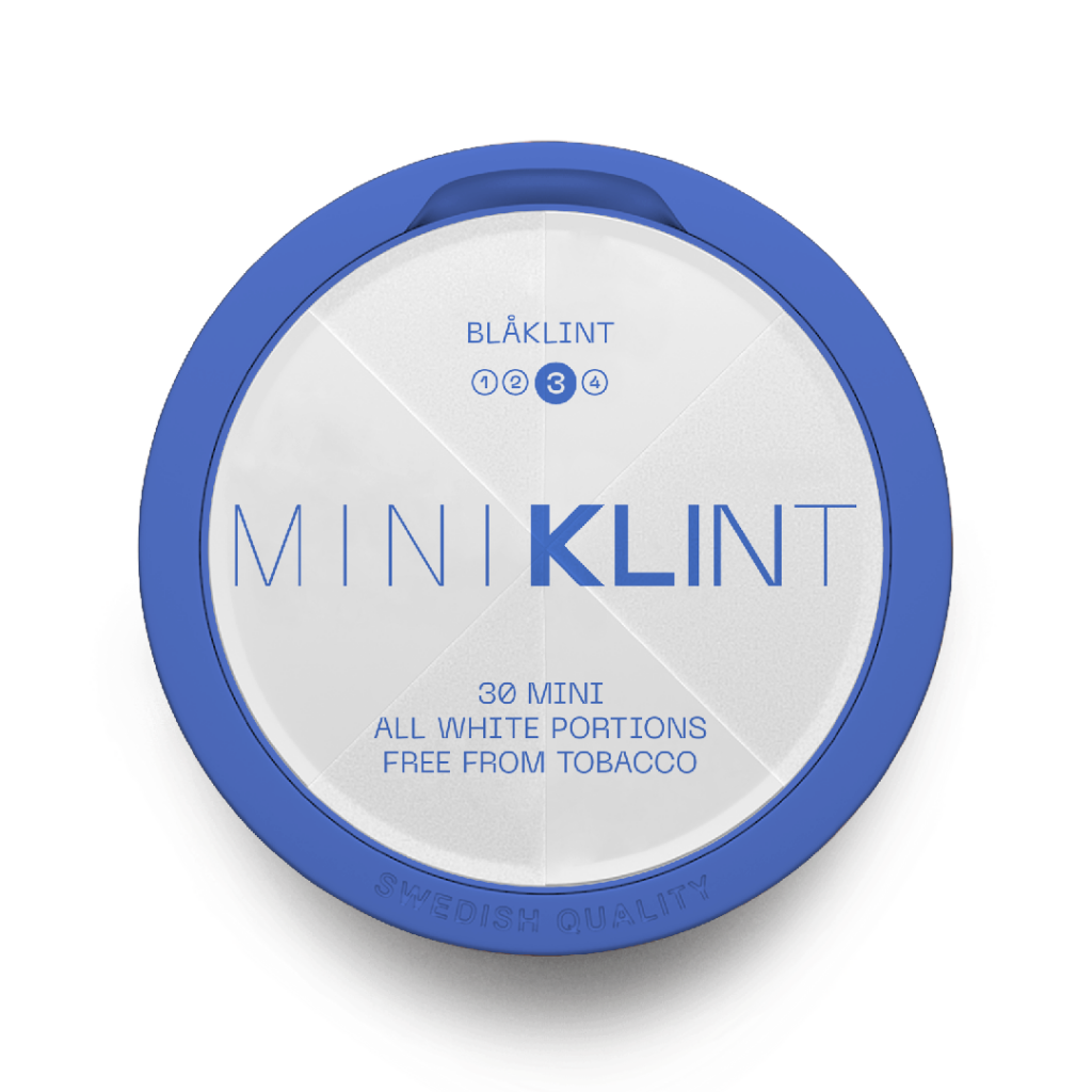 KLINT Mini Blåklint #3 All White Snus