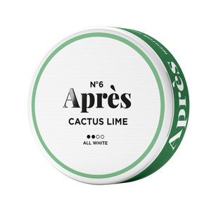 Après Cactus Lime No.6 Large All White Snus