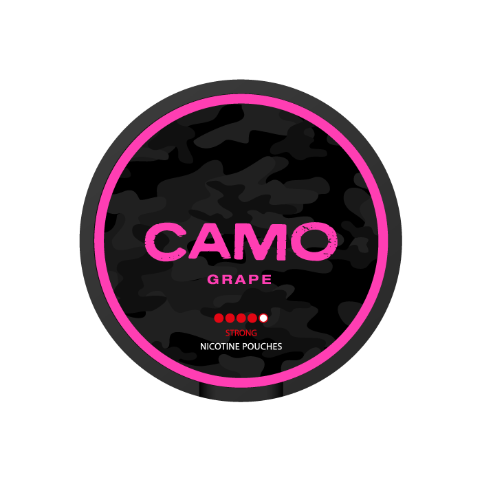 CAMO Grape Slim Strong All White Snus