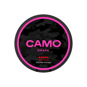 CAMO Grape Slim Super Strong All White Snus