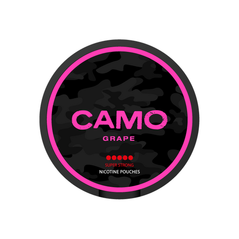 CAMO Grape Slim Super Strong All White Snus