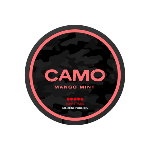 CAMO Mango Mint Slim Super Strong All White Snus