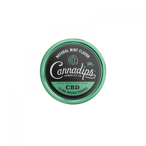 Cannadips Natural Mint 10mg CBD Snus