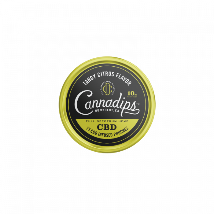 Cannadips Tangy Citrus 10mg CBD Snus