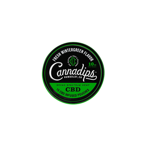 Cannadips Fresh Wintergreen 10mg CBD Snus