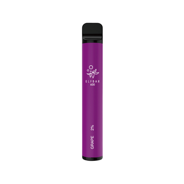 ELF BAR 600 Grape Engångs Vape (600 Puffar)