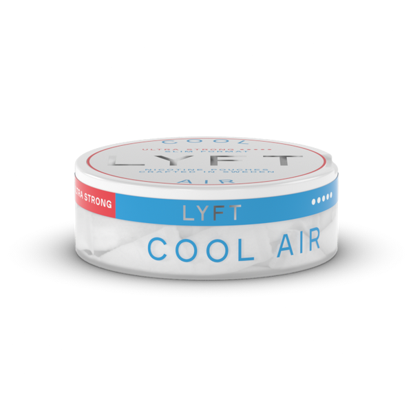 LYFT Cool Air Slim ULTRA Strong All White Snus