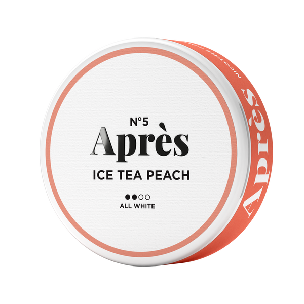 Après Ice Tea Peach No.5 Large All White Snus