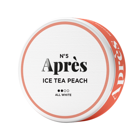 Après Ice Tea Peach No.5 Large All White Snus