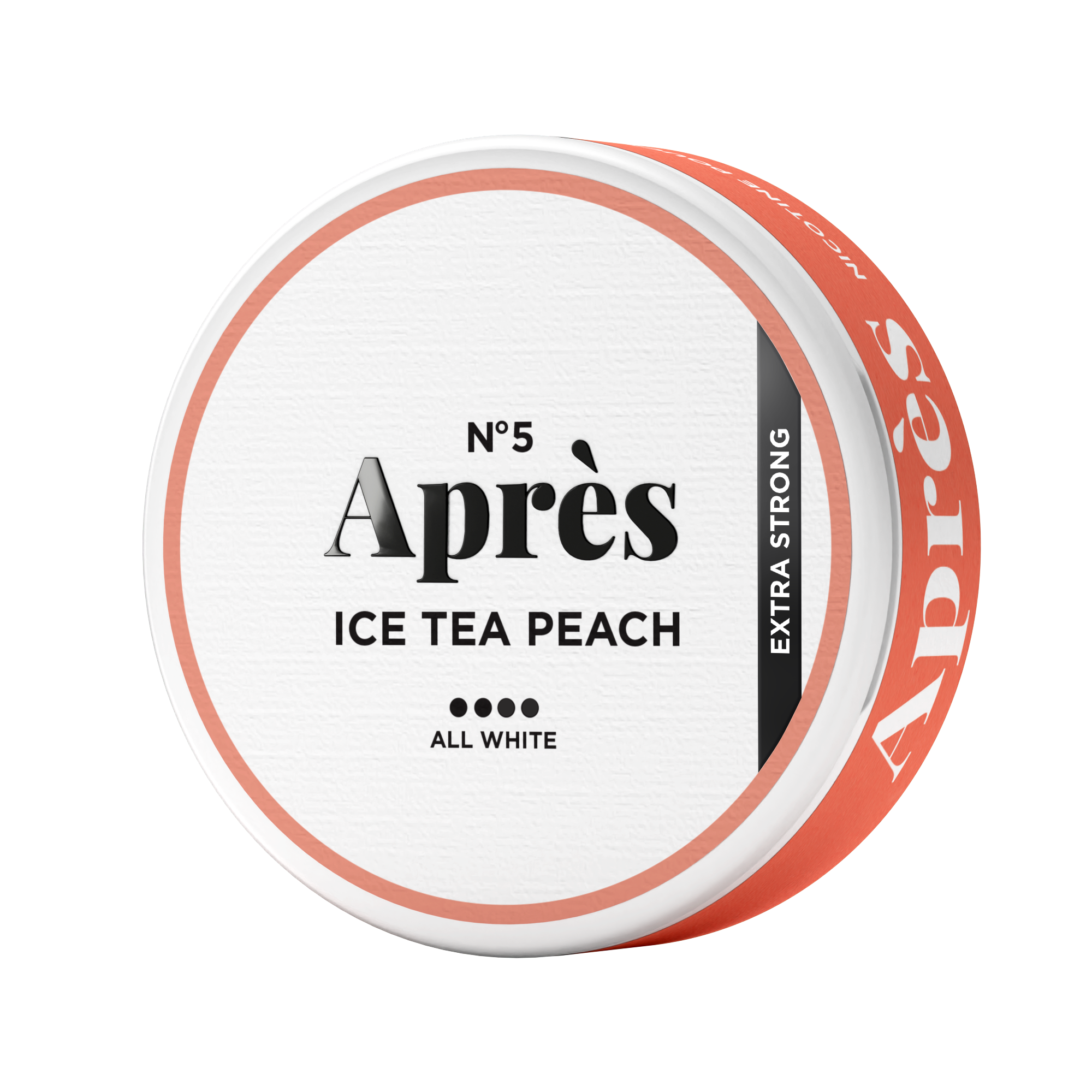 Après Ice Tea Peach No.5 Large Extra Strong All White Snus