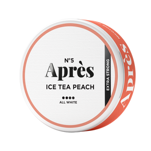 Après Ice Tea Peach No.5 Large Extra Strong All White Snus