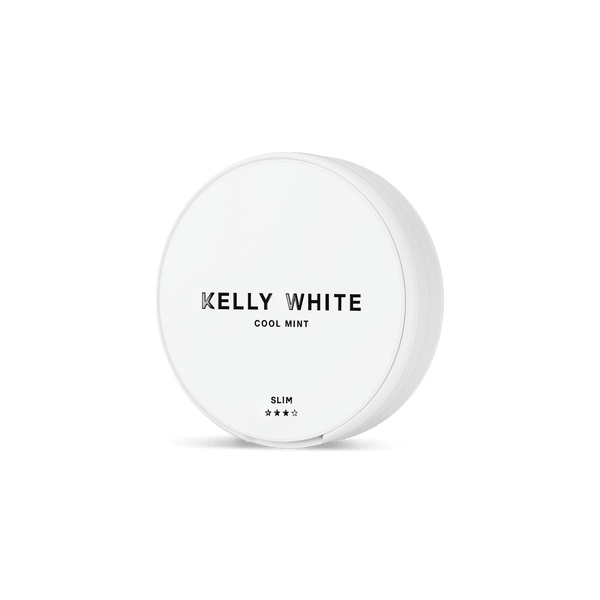 Kelly White Cool Mint Slim All White Snus