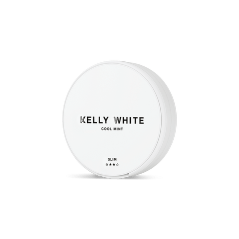 Kelly White Cool Mint Slim All White Snus