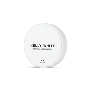 Kelly White Sparkling Strawberry Slim All White Snus