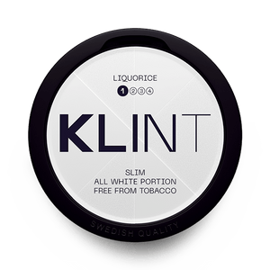 KLINT Liquorice #1 Slim Light All White Snus