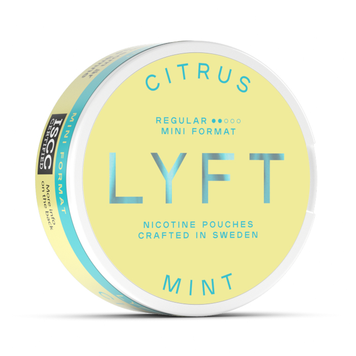 LYFT Citrus & Mint Mini All White Snus