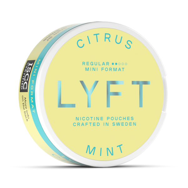 LYFT Citrus & Mint Mini All White Snus